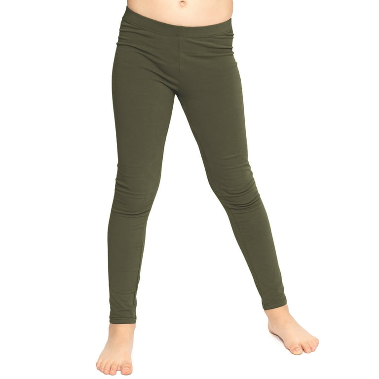 Stretch Is Comfort Girl's Oh so Soft Solid and Print Leggings