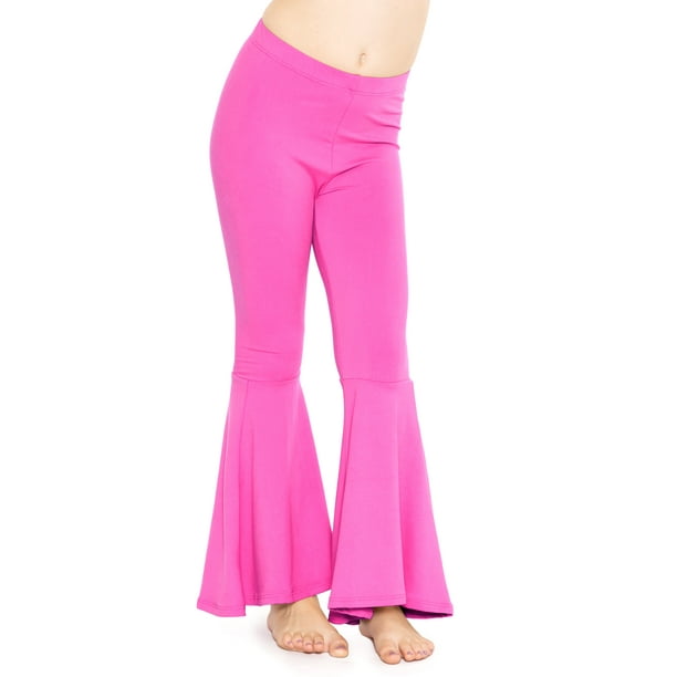 Neon bell bottom pants deals