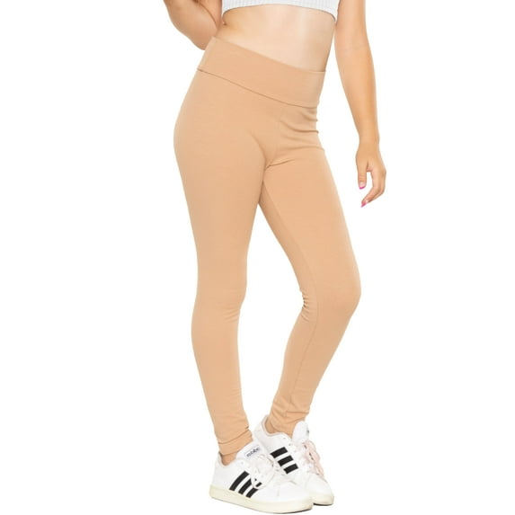 Stretch Is Comfort Girls Cotton High Waisted Leggings | Child Size 4-14