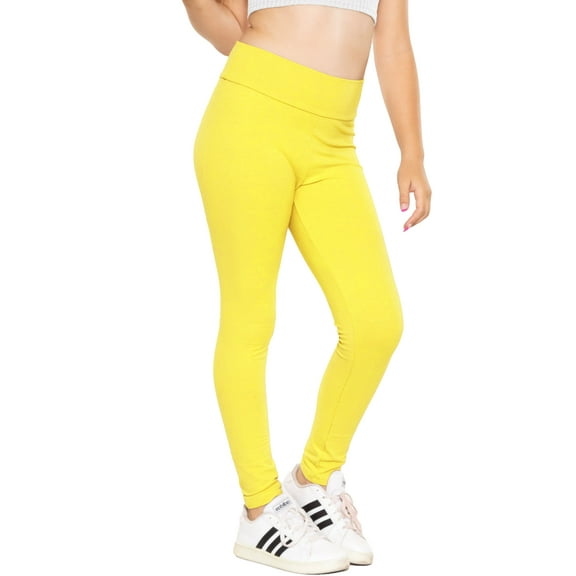 Stretch Is Comfort Girls Cotton High Waisted Leggings | Child Size 4-14