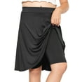 thumbnail image 1 of Stretch Is Comfort Girls Rayon A-Line Skirt with Built-in Shorts | Skort | Child Size 4-16, 1 of 7