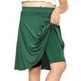 thumbnail image 1 of Stretch Is Comfort Girls Rayon A-Line Skirt with Built-in Shorts | Skort | Child Size 4-16, 1 of 7
