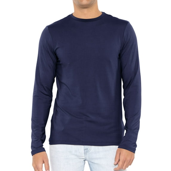 Stretch Is Comfort Men's Oh So Soft Long Sleeve Top | Adult Small- 3x