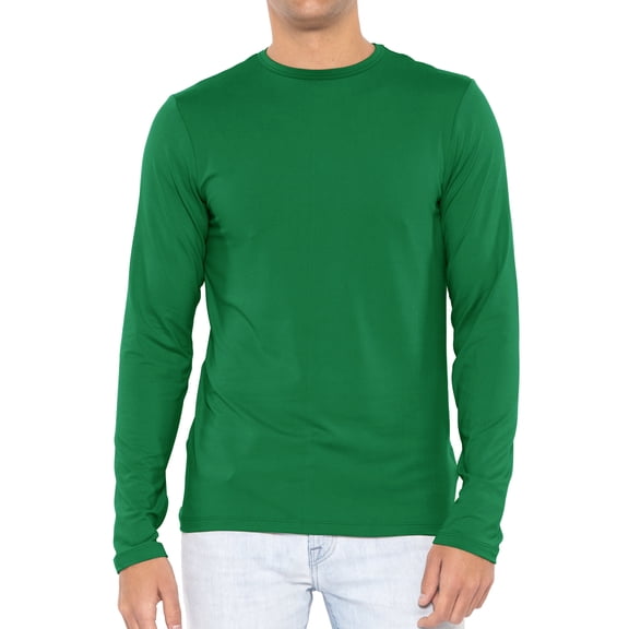 Stretch Is Comfort Men's Oh So Soft Long Sleeve Top | Adult Small- 3x