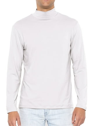 White Turtleneck Mens Fashion