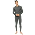 thumbnail image 1 of Stretch Is Comfort Men's Underwear Leggings and Long Sleeve Crew Top Set  | Adult Small- 3x, 1 of 6