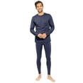 thumbnail image 1 of Stretch Is Comfort Men's Underwear Leggings and Long Sleeve Crew Top Set  | Adult Small- 3x, 1 of 6