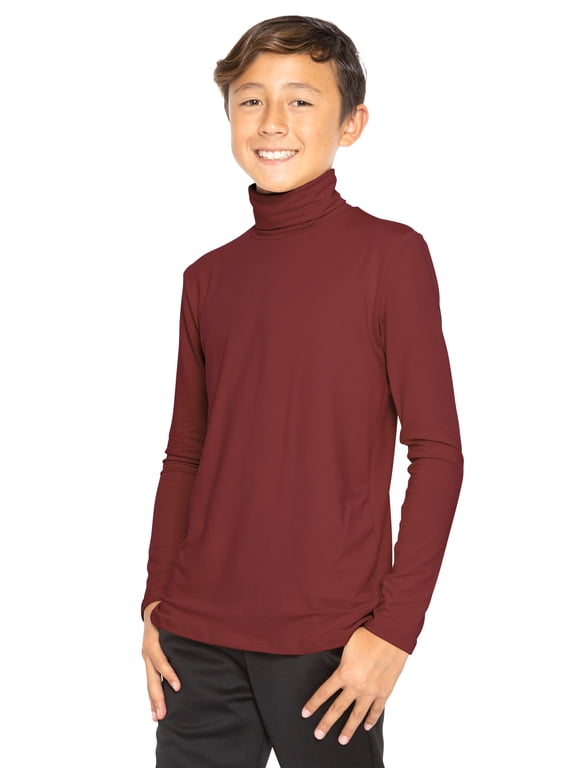 Oh so Soft Boy's Long Sleeve Turtleneck| Child Size 2 -16