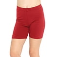 thumbnail image 1 of Stretch Is Comfort Premium Stretch Youth Girls Oh so Soft Biker Shorts| Child Size 4 -16, 1 of 6