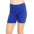 thumbnail image 1 of Stretch Is Comfort Premium Stretch Youth Girls Oh so Soft Biker Shorts| Child Size 4 -16, 1 of 6