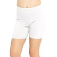thumbnail image 1 of Stretch Is Comfort Premium Stretch Youth Girls Oh so Soft Biker Shorts| Child Size 4 -16, 1 of 6