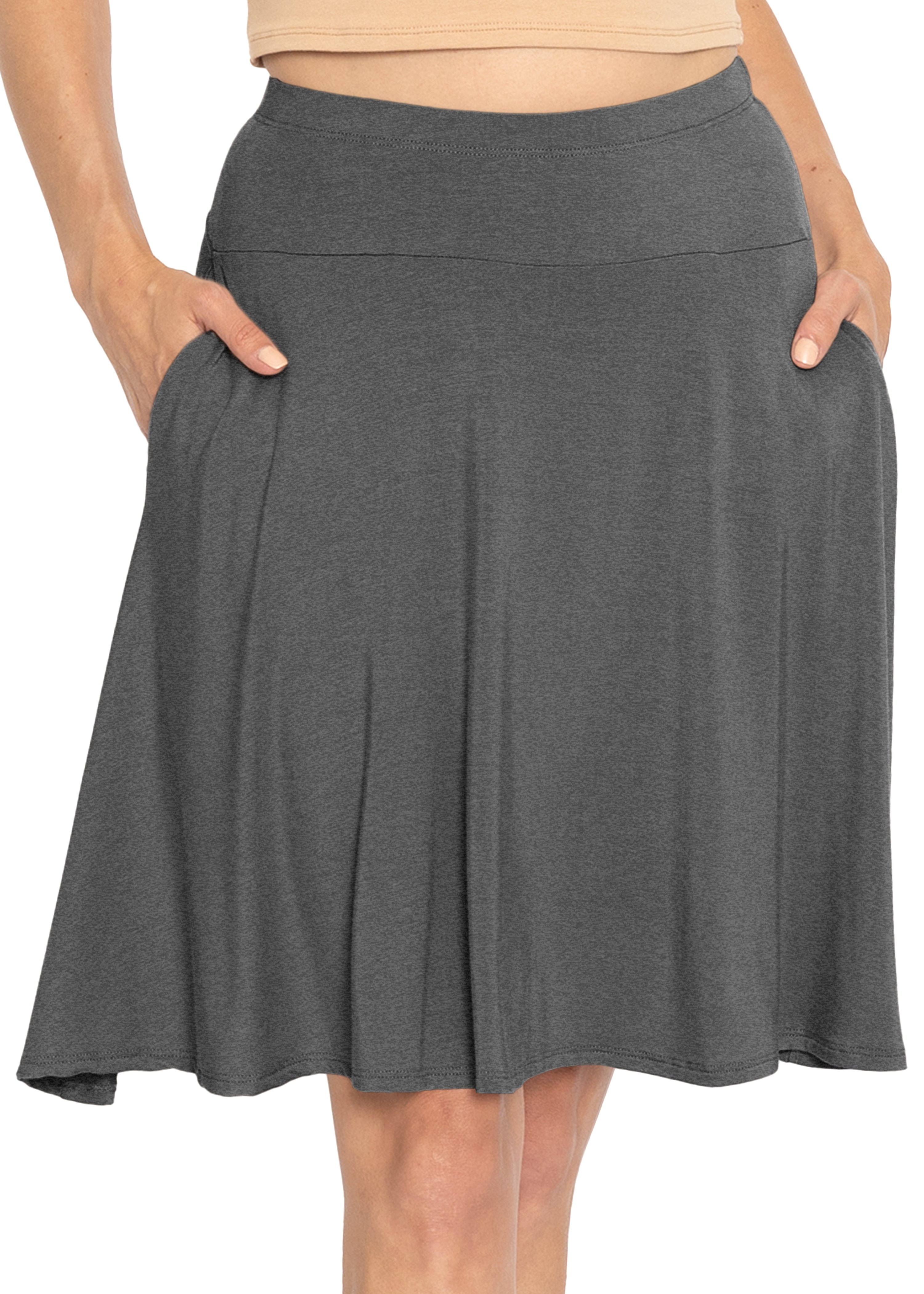Stretch H Line Skirt