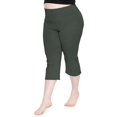 thumbnail image 1 of Stretch Is Comfort Women's Capri Yoga Pants | Adult Small- 7x, 1 of 6