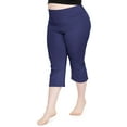 thumbnail image 1 of Stretch Is Comfort Women's Capri Yoga Pants | Adult Small- 7x, 1 of 6
