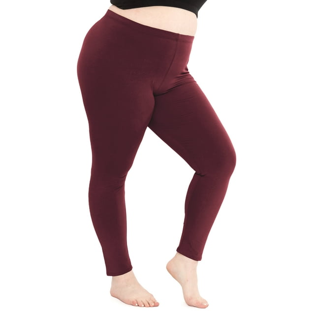 Stretch Is Comfort Women's Cotton Plus Size Leggings Xlarge 7x