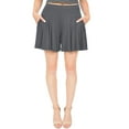 thumbnail image 1 of Stretch Is Comfort Women's Flowy Skort Wide Leg Shorts with Pockets | Adult Small- 5x, 1 of 4