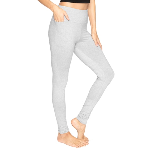 Stretch Is Comfort Women's High Waist Oh so Soft Full Length Leggings with Pocket| Xsmall- 5x