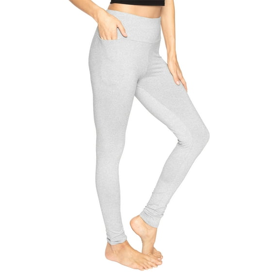Stretch Is Comfort Women's High Waist Oh so Soft Full Length Leggings with Pocket| Xsmall- 5x