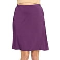 thumbnail image 1 of Stretch Is Comfort Women's Knee Length A-Line Flowy Skirt | Adult Xsmall- 5x, 1 of 6