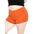 thumbnail image 1 of Stretch Is Comfort Women's Nylon/Spandex Booty Shorts | Small- 3x, 1 of 5