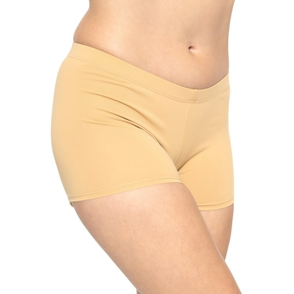 Stretch Is Comfort Women's Nylon/Spandex Booty Shorts | Small- 3x