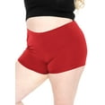 thumbnail image 1 of Stretch Is Comfort Women's Nylon/Spandex Booty Shorts | Small- 3x, 1 of 6