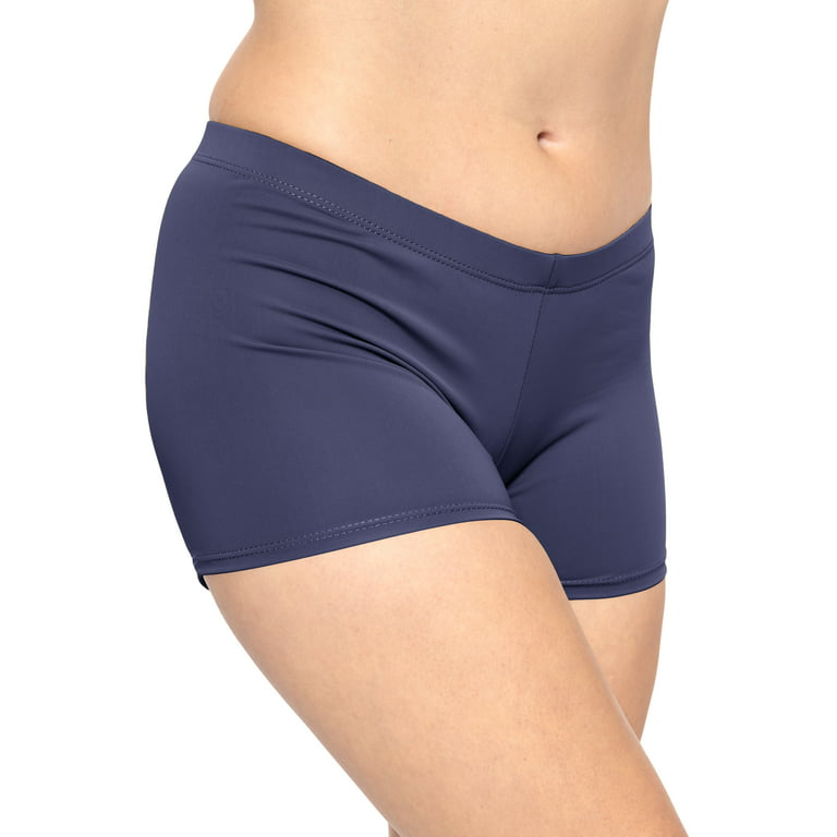Stretch Is Comfort Women's Nylon/Spandex Booty Shorts | Small-Large
