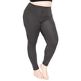 thumbnail image 1 of Stretch Is Comfort Women's Oh so Soft Leggings Polkadot 2X, 1 of 7