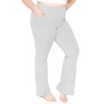 thumbnail image 1 of Stretch Is Comfort Women's Oh so Soft High Waist Bootcut Yoga Pants with Pocket| Adult Xlarge-5x, 1 of 6
