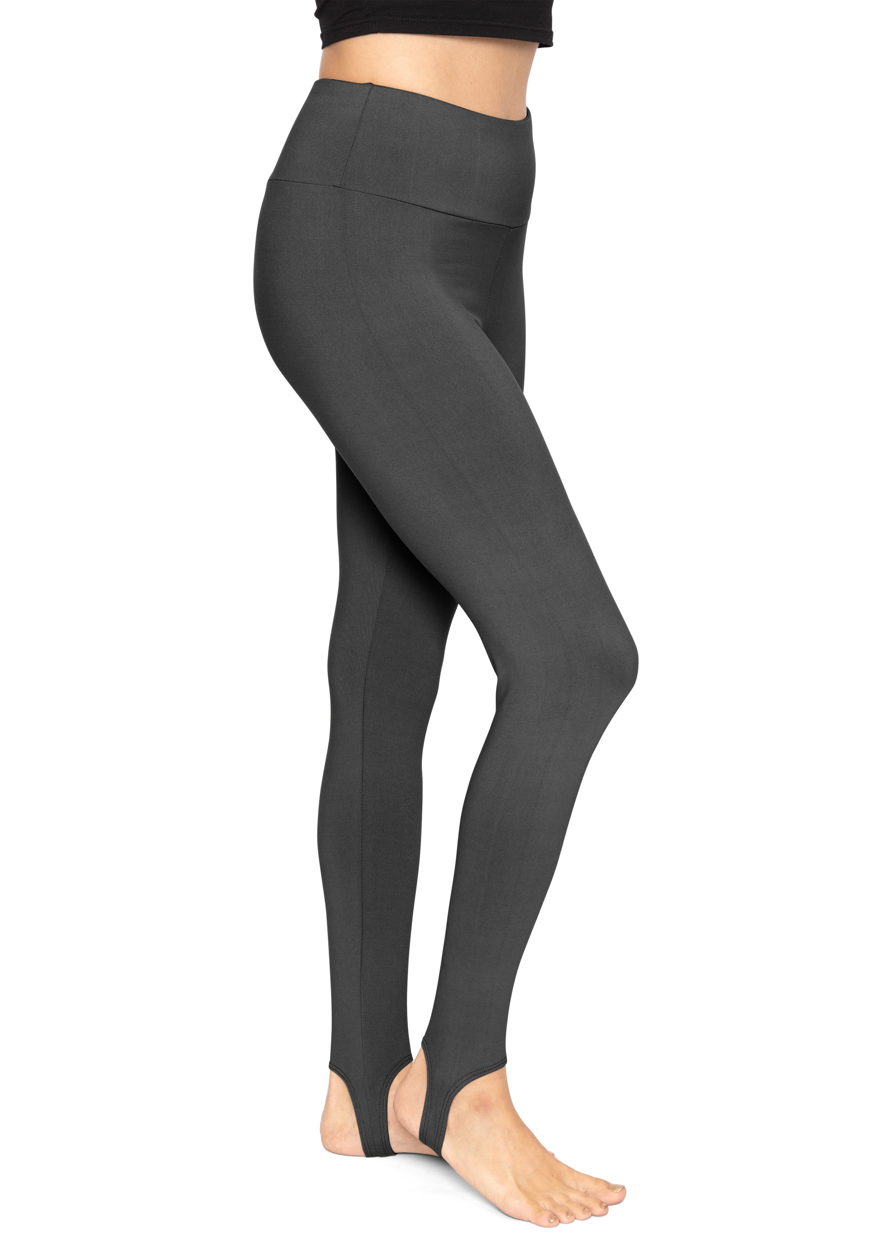 Stretch Is Comfort Women's Oh so Soft High Waist Stirrup Leggings| Adult  Small- Large