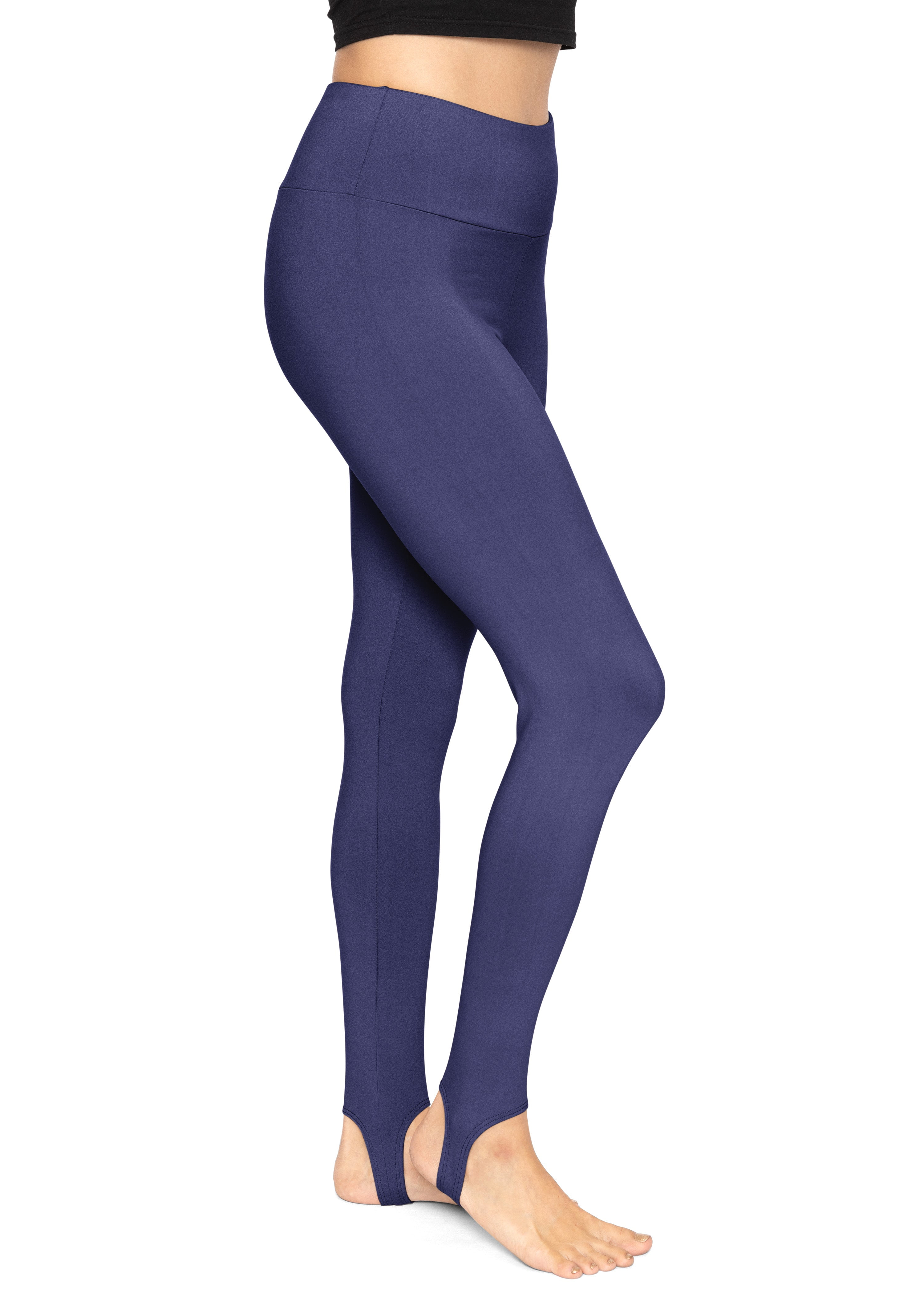 Stretch Is Comfort Women's Oh so Soft High Waist Stirrup Leggings