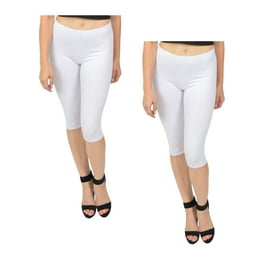 Stretch Is Comfort Women s Oh so Soft High Waist Knee Length Leggings with Pocket Adult Small 5x Walmart