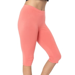 Stretch Is Comfort Women's Oh so Soft Knee Length Leggings | Poly Spandex |Adult Xsmall-Large