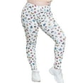 thumbnail image 1 of Stretch Is Comfort Women's Polyester Plus Size Ankle Length Leggings Butterfly 5X, 1 of 6