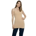thumbnail image 1 of Stretch Is Comfort Women's Oh so Soft Spaghetti Strap Camisole Long Tank | Adult Small-Large, 1 of 7