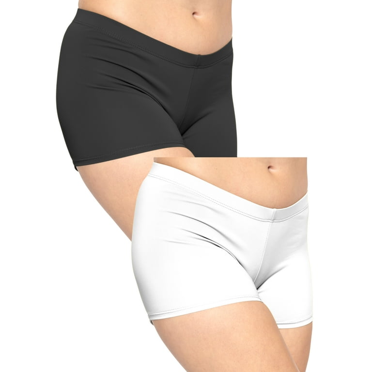 Plus spandex deals shorts