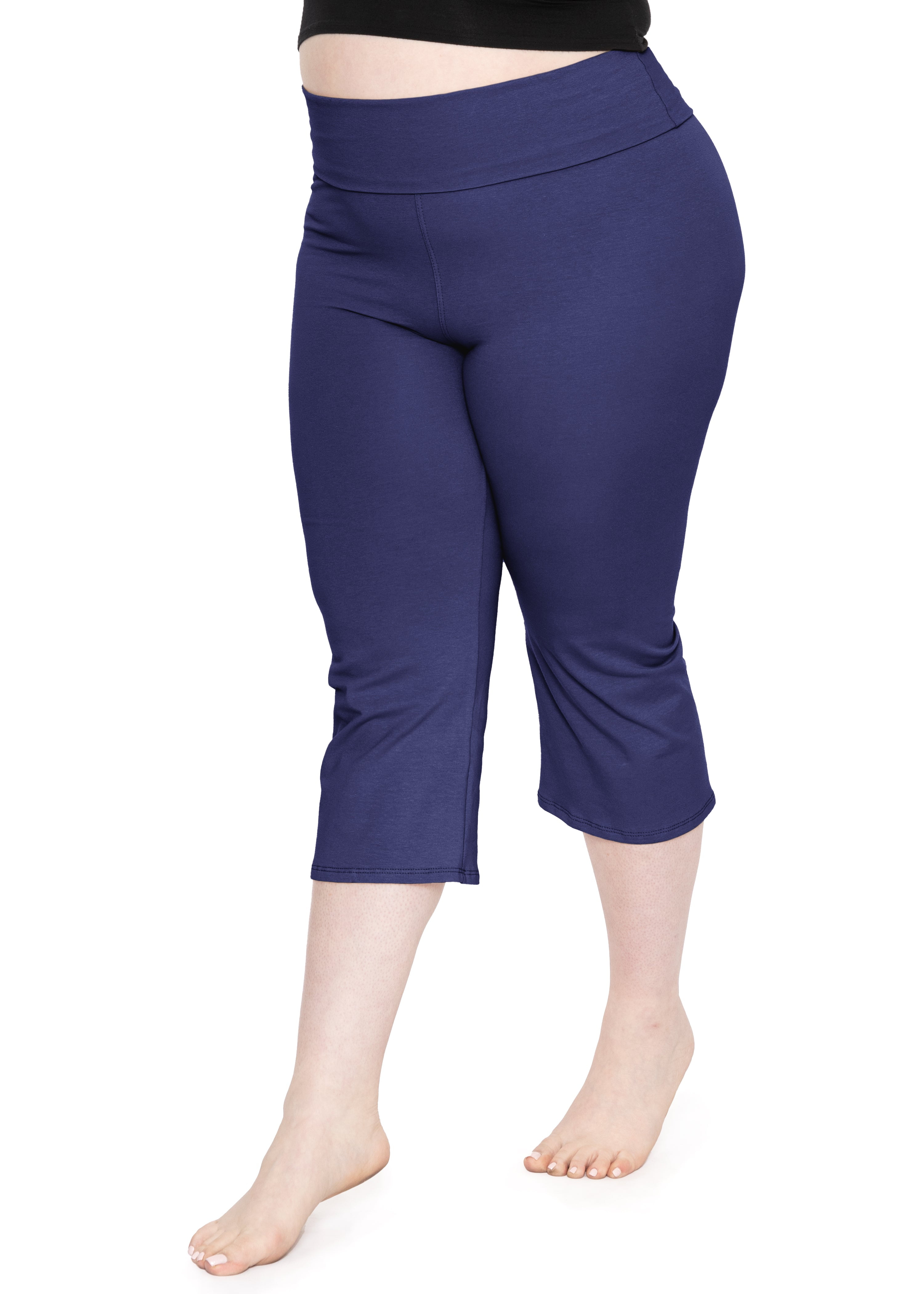 Stretch Is Comfort Women's Plus Size Capri Yoga Pants | Adult Xlarge - 7x Walmart.com