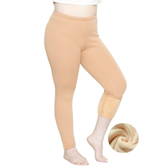 Stretch Is Comfort Women's Plush Minky Fleece Leggings | Adult Small- 5x
