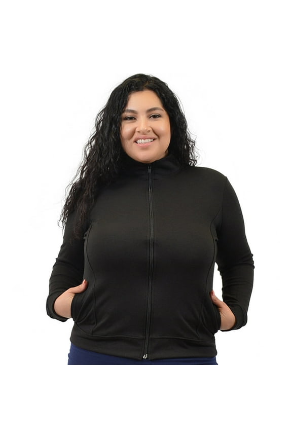 Women's and Plus Dance Cheer Cotton Warm up Jacket| Adult Small - 4x