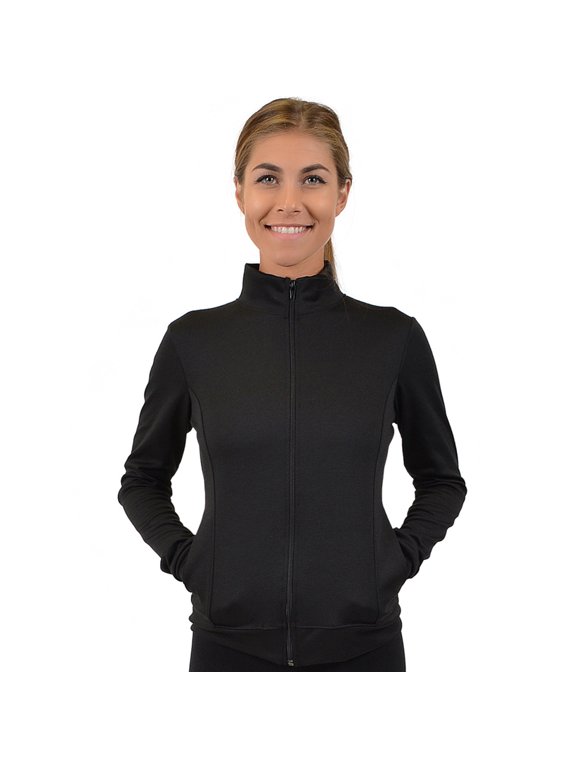 Women's and Plus Dance Cheer Cotton Warm up Jacket| Adult Small - 4x