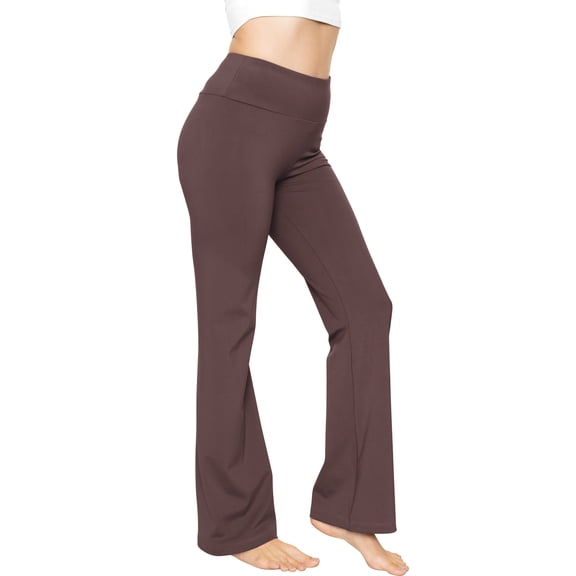 Stretch Is Comfort Women's and Plus High Waist Ultra Flex Bootcut Yoga Pants | Adult Small- 7x