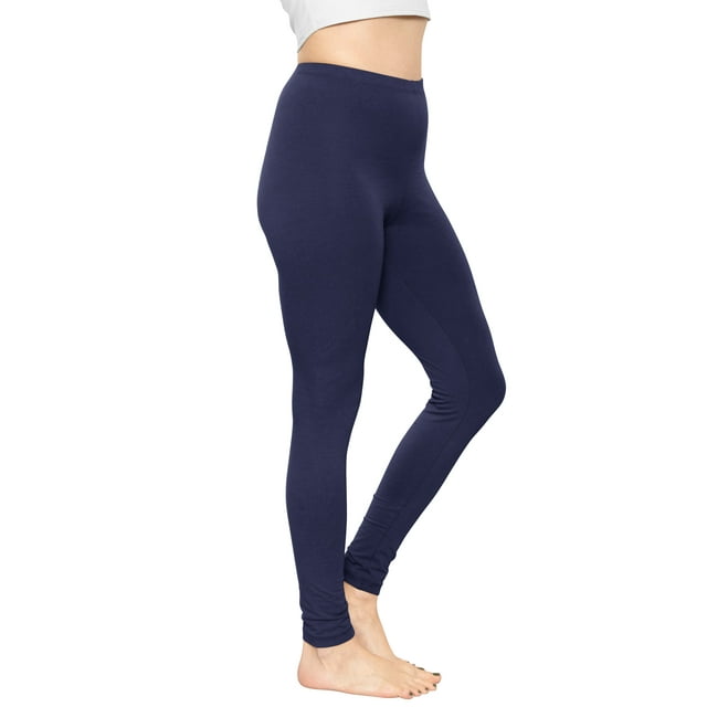 Stretch Is Comfort Women's and Plus Size High Rise Ankle Legging ...
