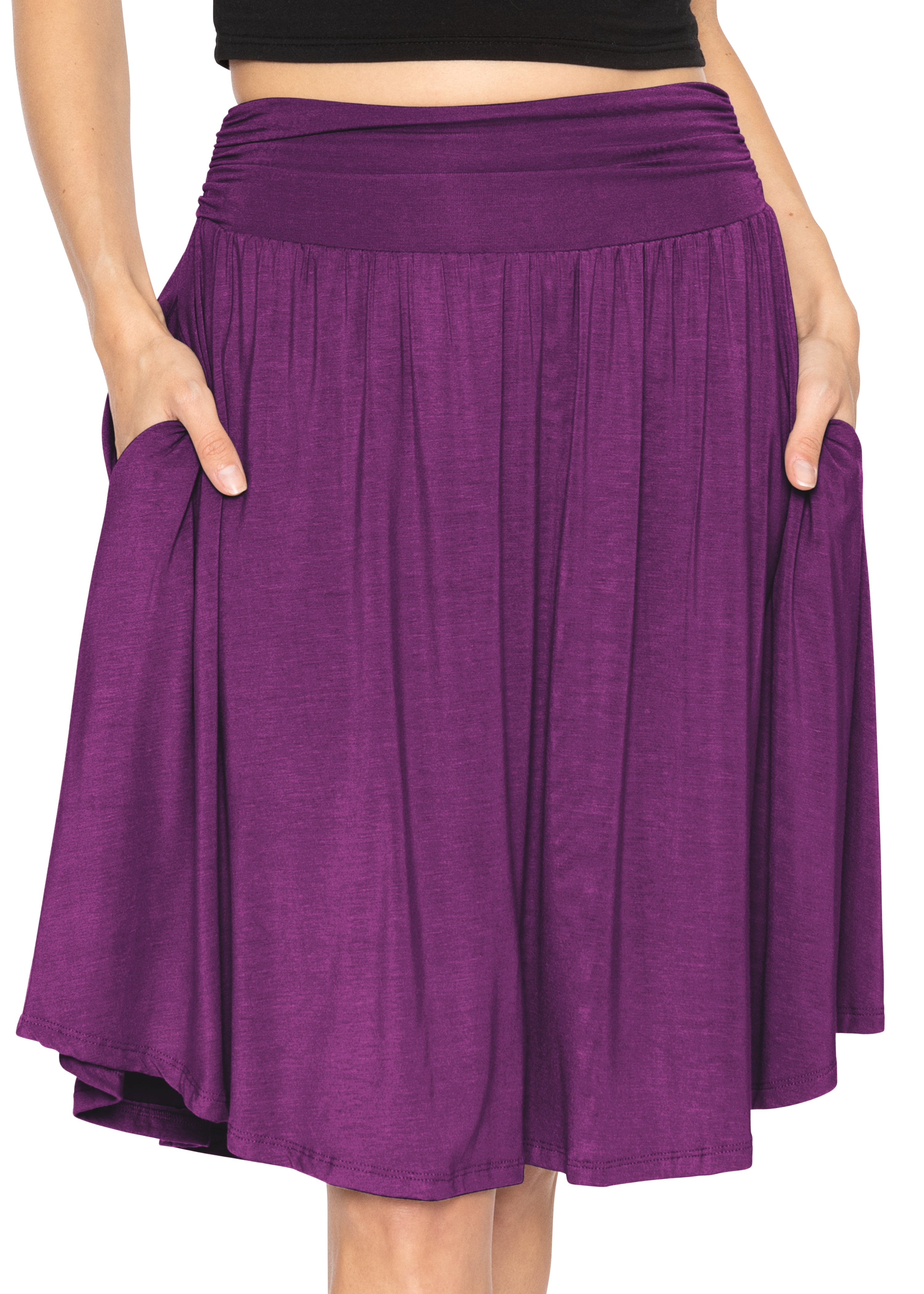 Purple skirt walmart discount