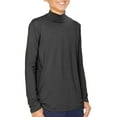thumbnail image 1 of Stretch Is Comfort Youth Boy's Oh So Soft Long Sleeve Mock Neck Top | 4-16, 1 of 2