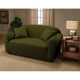 thumbnail image 1 of Stretch Jersey Loveseat Slipcover, Forest, 1 of 1