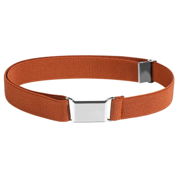 Stretch Kids Canvas Belts Waistband Waist Belt Adjustable Elastic Belts CAMEL