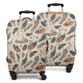 thumbnail image 1 of Stretch Luggage Cover L(25-28in)– Elastic Travel Suitcase Protector with Handle Openings & Bottom Closure, Washable Polyester Spandex Cover for 18"-32" Suitcases, S/M/L/XL Size, 1 of 6