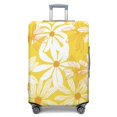 thumbnail image 1 of Stretch Luggage Cover L(25-28in)– Elastic Travel Suitcase Protector with Handle Openings & Bottom Closure, Washable Polyester Spandex Suitcases Cover, Daisy Flower Print, 1 of 5
