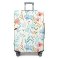 thumbnail image 1 of Stretch Luggage Cover L(25-28in)– Elastic Travel Suitcase Protector with Handle Openings & Bottom Closure, Washable Polyester Spandex Suitcases Cover, Floral Flowers Print, 1 of 5