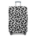 thumbnail image 1 of Stretch Luggage Cover L(25-28in)– Elastic Travel Suitcase Protector with Handle Openings & Bottom Closure, Washable Polyester Spandex Suitcases Cover, Leopard Animal Print, 1 of 5
